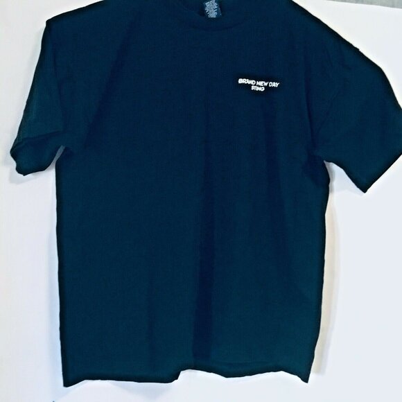 NWOT U.ST'S 707 Brand New Day Sting Crew T-Shirt Black Size XL Cotton Usa-Mexico - Picture 2 of 5